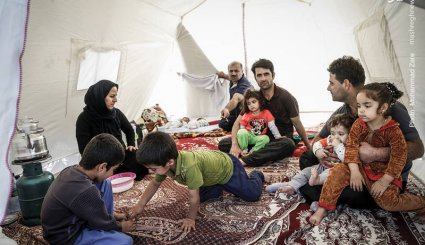 تصاویر جدید از مناطق زلزله زده کرمانشاه
