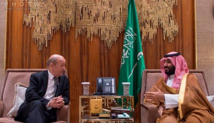 دیدار وزیرامورخارجه فرانسه با مقامات عربستان