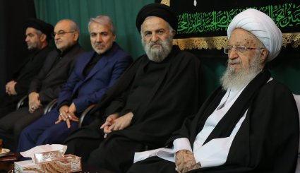 دیدار محمدباقر نوبخت با مراجع تقلید و علما - قم
