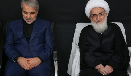 دیدار محمدباقر نوبخت با مراجع تقلید و علما - قم
