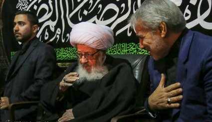 دیدار محمدباقر نوبخت با مراجع تقلید و علما - قم

