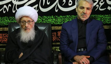 دیدار محمدباقر نوبخت با مراجع تقلید و علما - قم
