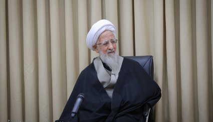 دیدار محمدباقر نوبخت با مراجع تقلید و علما - قم
