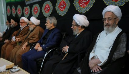 دیدار محمدباقر نوبخت با مراجع تقلید و علما - قم

