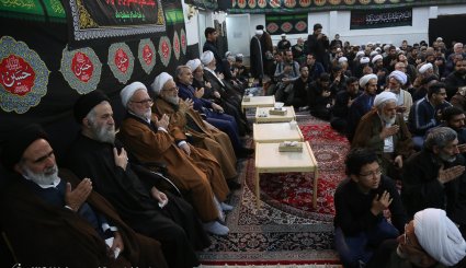 دیدار محمدباقر نوبخت با مراجع تقلید و علما - قم
