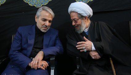 دیدار محمدباقر نوبخت با مراجع تقلید و علما - قم
