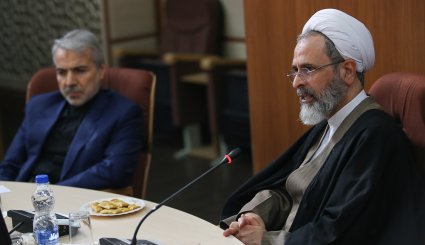 دیدار محمدباقر نوبخت با مراجع تقلید و علما - قم
