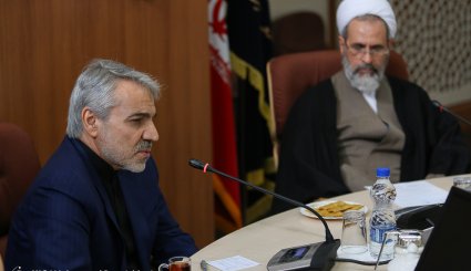 دیدار محمدباقر نوبخت با مراجع تقلید و علما - قم
