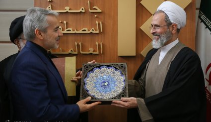 دیدار محمدباقر نوبخت با مراجع تقلید و علما - قم
