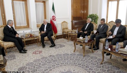 دیدار نماینده ویژه دبیر کل سازمان ملل در امور افغانستان با ظریف