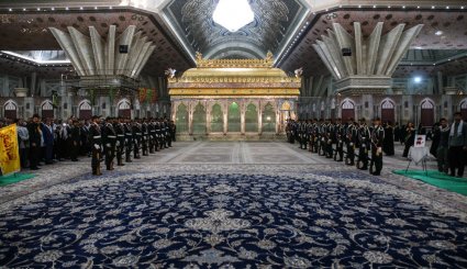 تجدید بیعت بسیجیان با آرمانهای امام راحل (ره) + تصاویر