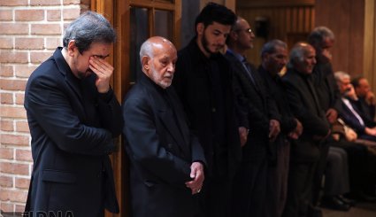 مراسم ختم پدر سخنگوی وزارت خارجه + تصاویر