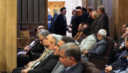 مراسم ختم پدر سخنگوی وزارت خارجه + تصاویر