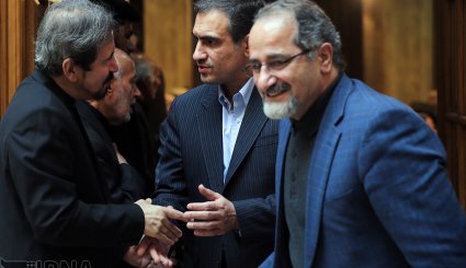 مراسم ختم پدر سخنگوی وزارت خارجه + تصاویر