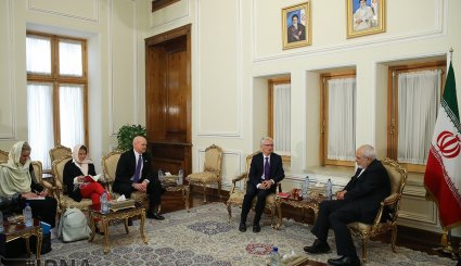دیدار معاون دبیر کل سازمان ملل در امور بشر دوستانه با ظریف 