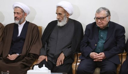 دیدار اعضای ستاد نکوداشت علامه محمدتقی جعفری با مقام معظم رهبری
