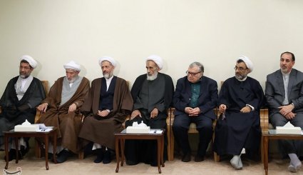 دیدار اعضای ستاد نکوداشت علامه محمدتقی جعفری با مقام معظم رهبری
