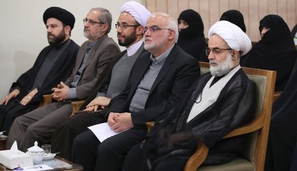 دیدار اعضای ستاد نکوداشت علامه محمدتقی جعفری با مقام معظم رهبری
