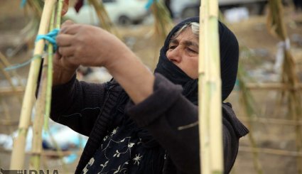 بارش باران در منطقه زلزله زده سرپل ذهاب