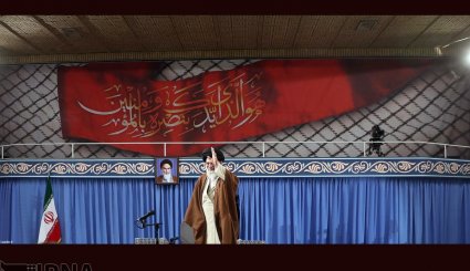 دیدار جمعی از فرماندهان بسیج و بسیجیان سراسر کشور با رهبر انقلاب