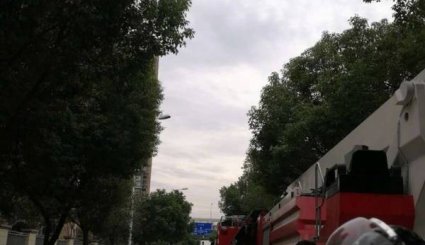 اولین تصاویر از وقوع انفجار در چین