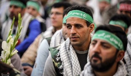 همایش بسیجیان تهران بزرگ در حرم امام خمینی(ره)