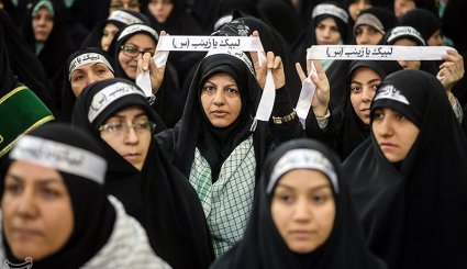 همایش بسیجیان تهران بزرگ در حرم امام خمینی(ره)