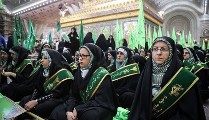 همایش بسیجیان تهران بزرگ در حرم امام خمینی(ره)