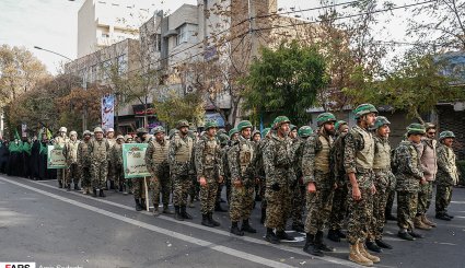 گردهمایی بسیجیان تبریز
