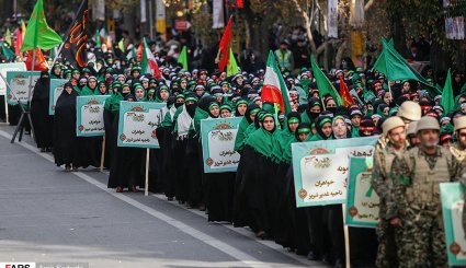 گردهمایی بسیجیان تبریز
