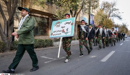 گردهمایی بسیجیان تبریز
