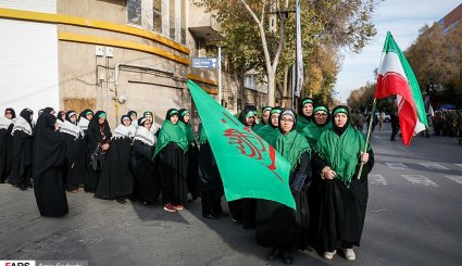 گردهمایی بسیجیان تبریز
