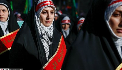 گردهمایی بسیجیان تبریز
