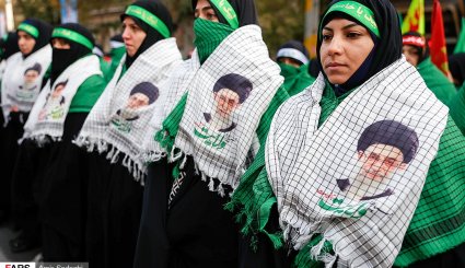 گردهمایی بسیجیان تبریز
