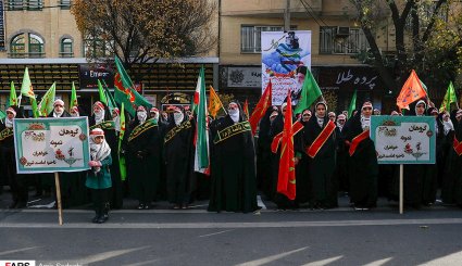 گردهمایی بسیجیان تبریز
