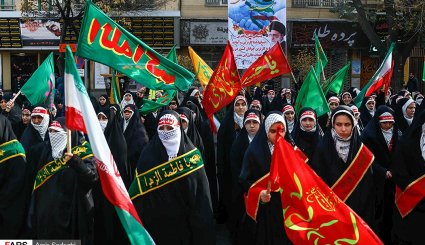 گردهمایی بسیجیان تبریز
