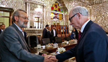 دیداررئیس گروه روابط با ایران در پارلمان اروپا با رئیس مجلس