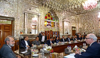 دیداررئیس گروه روابط با ایران در پارلمان اروپا با رئیس مجلس
