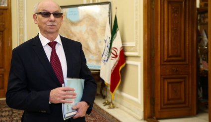 دیداررئیس گروه روابط با ایران در پارلمان اروپا با رئیس مجلس