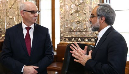 دیداررئیس گروه روابط با ایران در پارلمان اروپا با رئیس مجلس