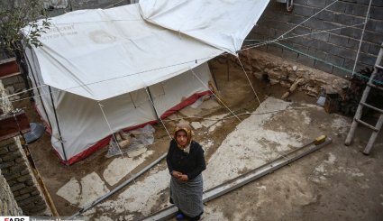 قصر قجر؛ ۶ماه پس از زلزله