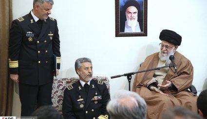 تصاویر/ دیدارفرماندهان نیروی دریایی ارتش با فرمانده کل قوا