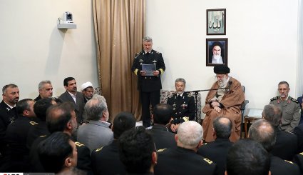 تصاویر/ دیدارفرماندهان نیروی دریایی ارتش با فرمانده کل قوا