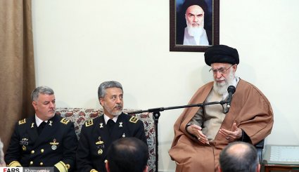 تصاویر/ دیدارفرماندهان نیروی دریایی ارتش با فرمانده کل قوا