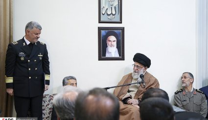 تصاویر/ دیدارفرماندهان نیروی دریایی ارتش با فرمانده کل قوا