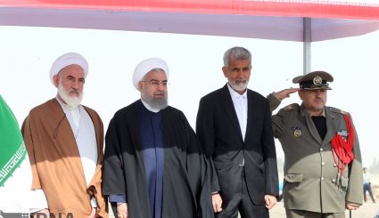 تصاویر ورود رییس جمهوری به استان سیستان و بلوچستان