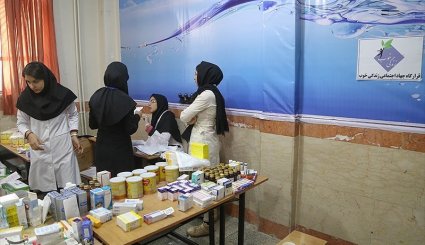ایستگاه خدمات رایگان پزشکی زندگی خوب در حصارک کرج