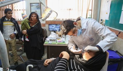 ایستگاه خدمات رایگان پزشکی زندگی خوب در حصارک کرج