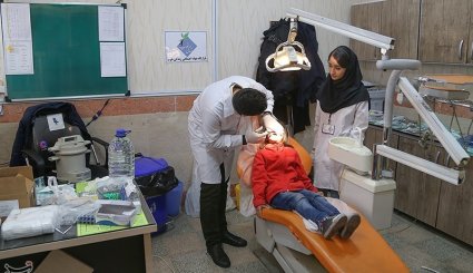 ایستگاه خدمات رایگان پزشکی زندگی خوب در حصارک کرج