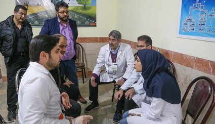 ایستگاه خدمات رایگان پزشکی زندگی خوب در حصارک کرج